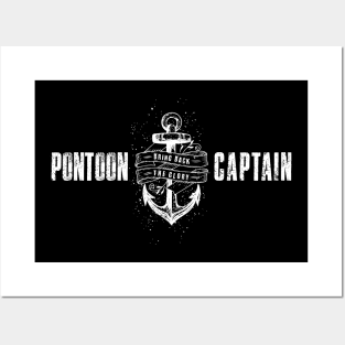 Pontoon Captain Posters and Art